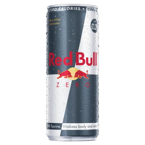 RED BULL ZERO - 250ML - RED BULL