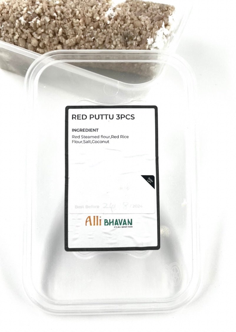 RED PUTTU - 3PCS - ALLI BHAVAN