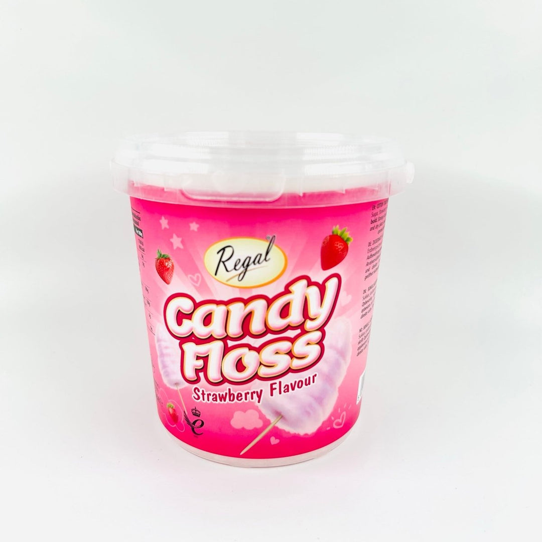 REGAL CANDY FLOSS STRAWBERRY FLAVOUR - 50G - REGAL