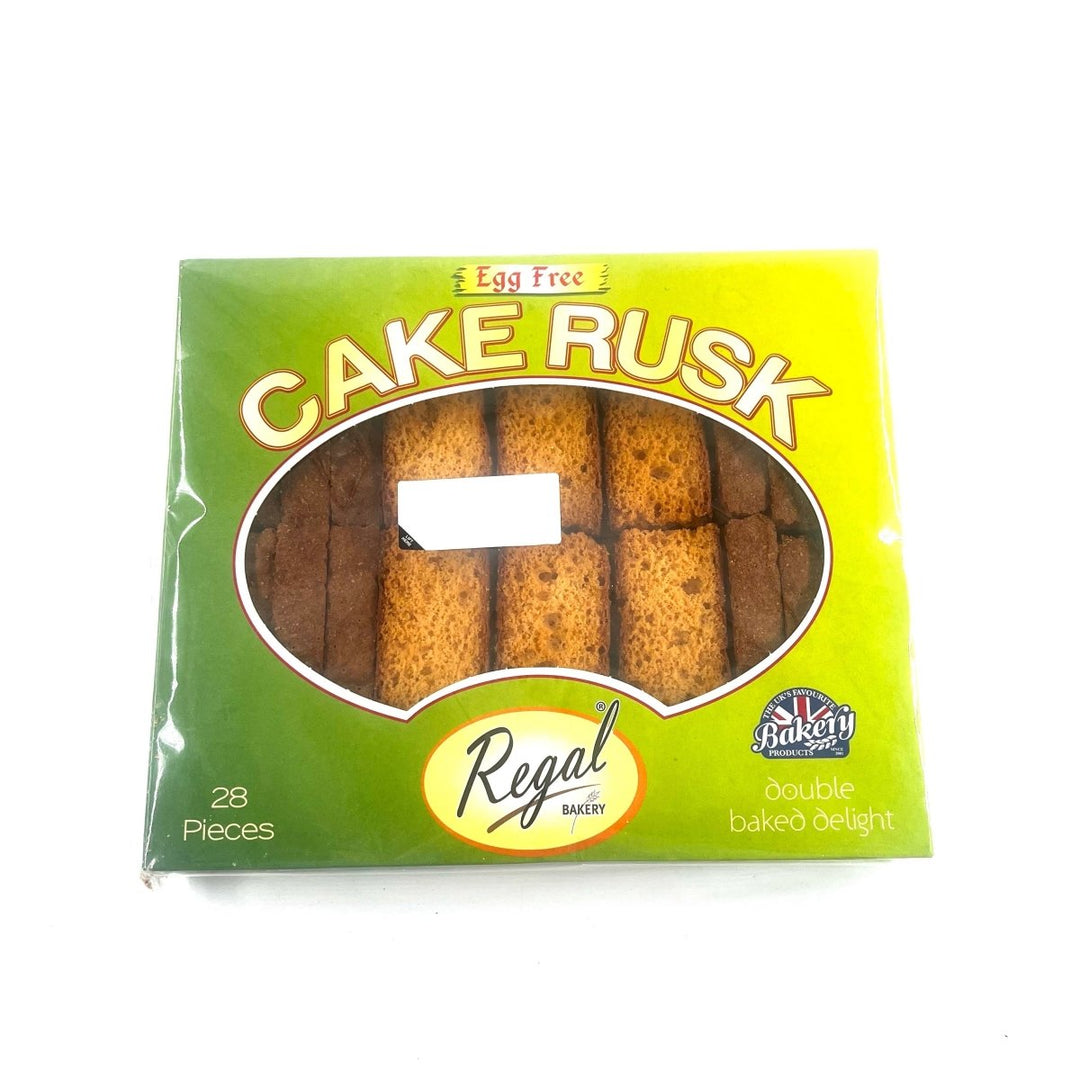 REGAL EGG FREE CAKE RUSK - 28PCS - REGAL BAKERY