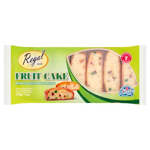 REGAL FRUIT CAKE SLICES - 210G - REGAL