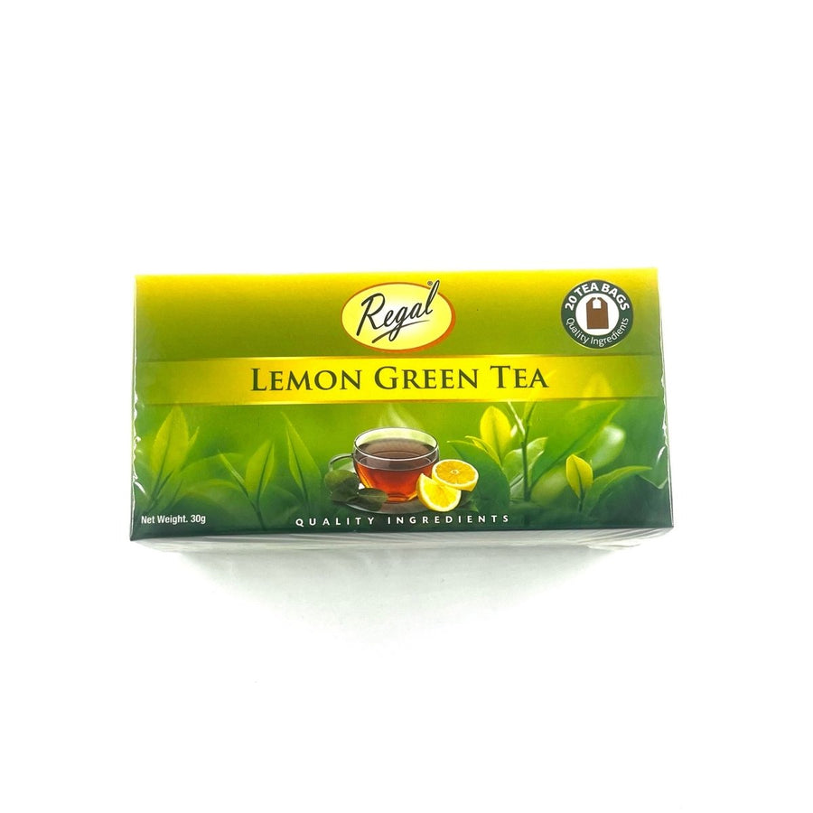 REGAL LEMON GREEN TEA - 20BAGS - REGAL