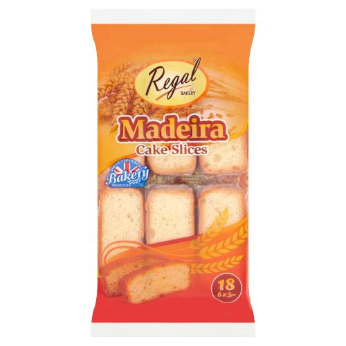 REGAL MADERIA CAKE SLICES - 370G - REGAL