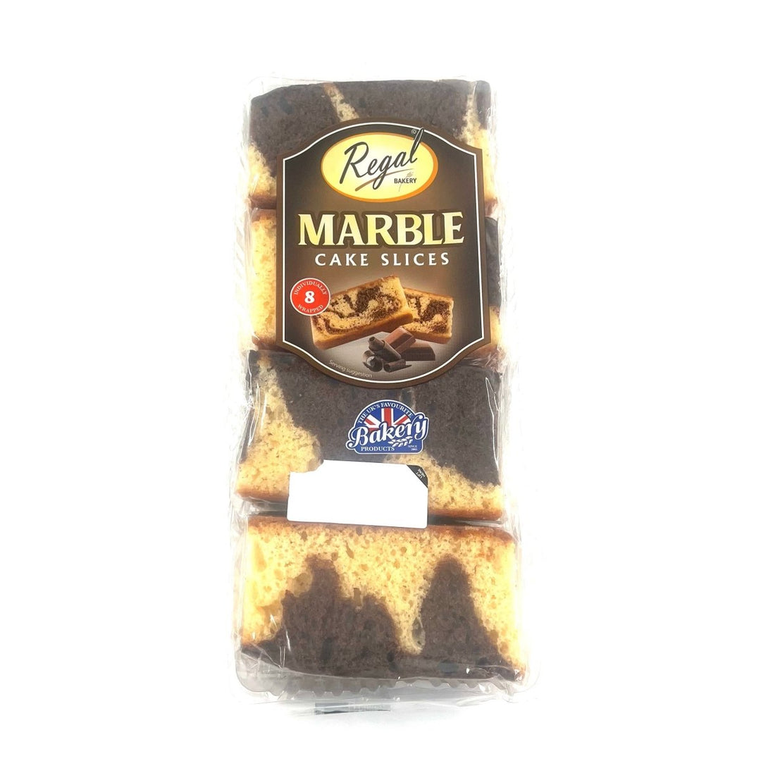 REGAL MARBLE CAKE SLICES - 8PCS - REGAL BAKERY