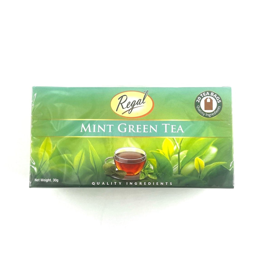 REGAL MINT GREEN TEA - 20BAGS - REGAL