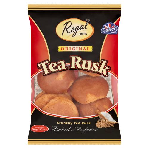 REGAL ORIGINAL TEA RUSK - 200G - REGAL