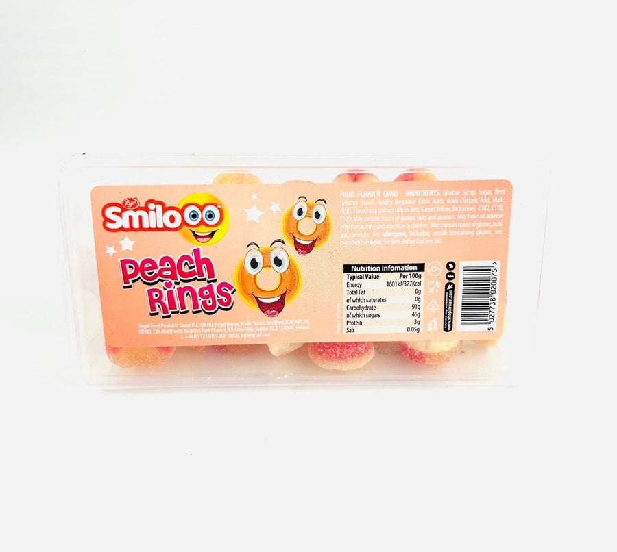 REGAL PEACH RINGS - 140G - REGAL