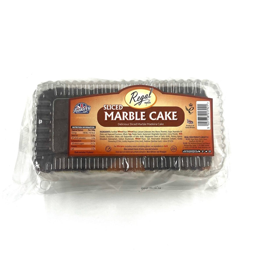 REGAL SLICED MARBLE CAKE - 10PCS - REGAL BAKERY