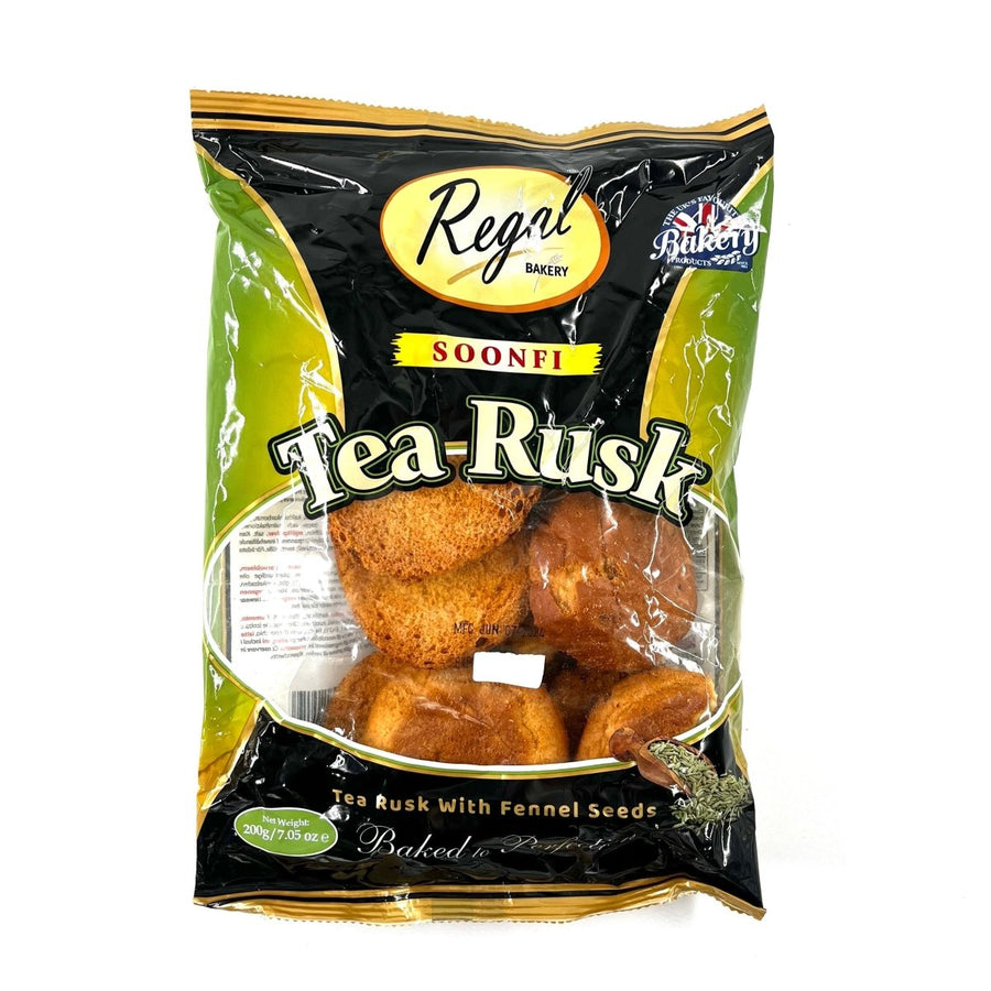 REGAL SOONFI TEA RUSK - 200G - REGAL BAKERY