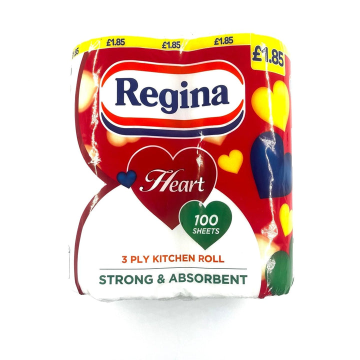 REGINA 3PLY KITCHEN ROLL - 100SHEETS - REGINA