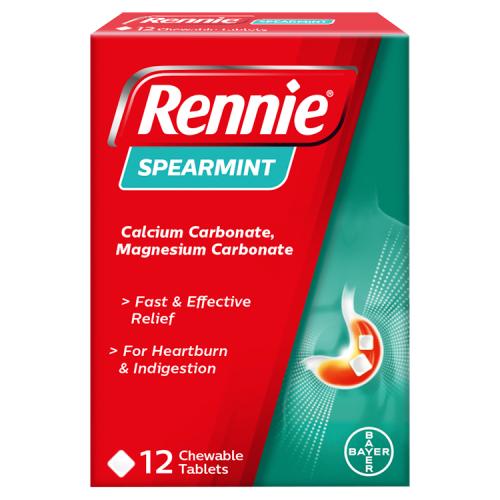 RENNIE GSL SPEARMINT - 12PK - RENNIE