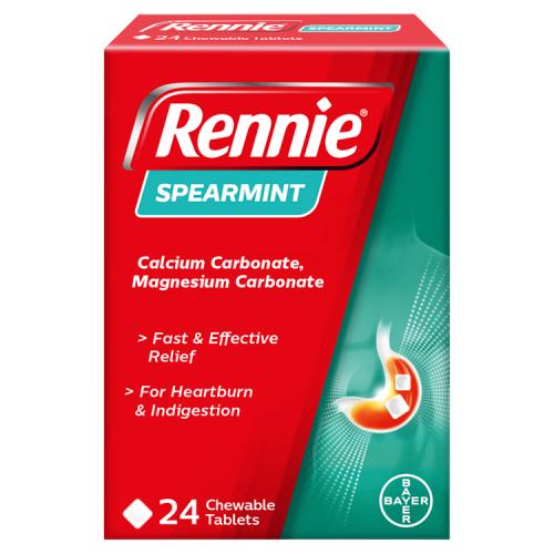 RENNIE GSL SPEARMINT - 24PK - RENNIE