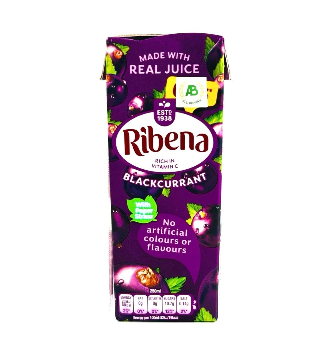 RIBENA BLACKCURRANT (CARTON) - 250ML - RIBENA