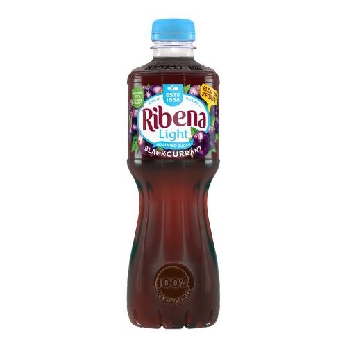 RIBENA LIGHT BLACKCURRANT - 500ML - RIBENA