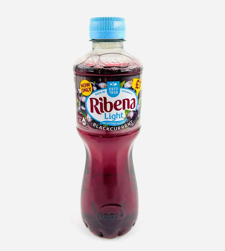 RIBENA LIGHT BLACKCURRANT NO SUGAR - 500ML - RIBENA