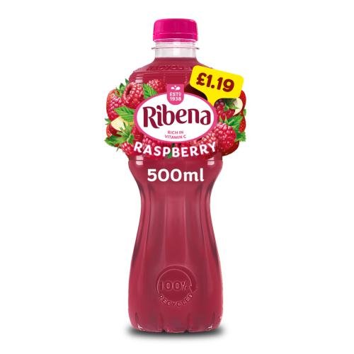 RIBENA RASPBERRY - 500ML - RIBENA