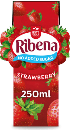 RIBENA STRAWBERRY (CARTON) - 250ML - RIBENA