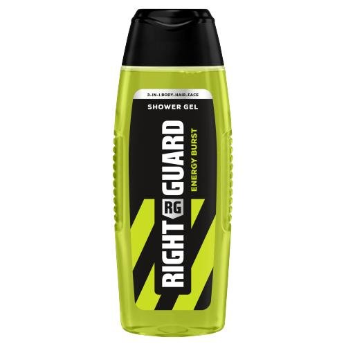 RIGHT GUARD 2 IN 1 SHOWER GEL ENERGY BURST - 250ML - R/GUARD