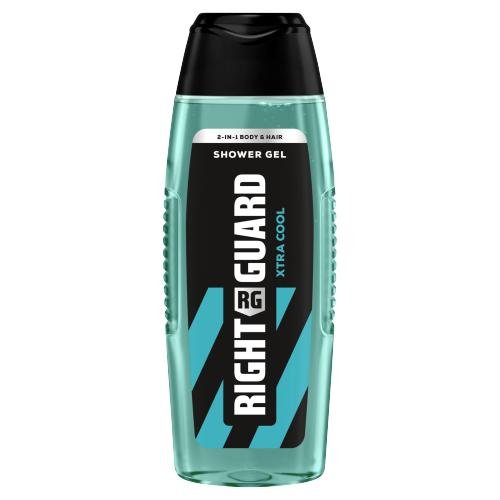 RIGHT GUARD 2 IN 1 SHOWER GEL XTRA COOL - 250ML - RIGHT GUARD