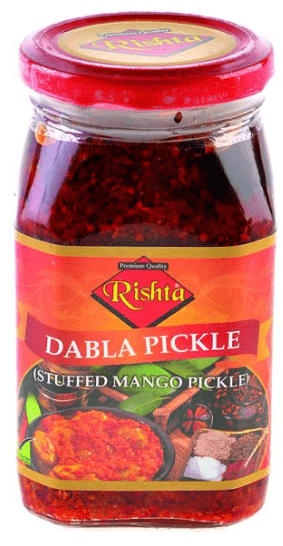 RISHTA DABLA STUFFED MANGO PICKLE - 400G - RISHTA