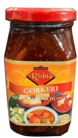 RISHTA GORKERI SPICY MANGO CHUTNEY - 450G - RISHTA