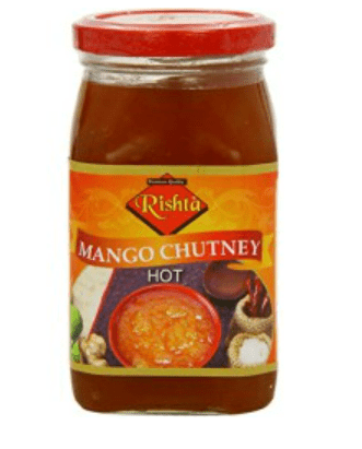 RISHTA HOT MANGO CHUTNEY - 450G - RISHTA