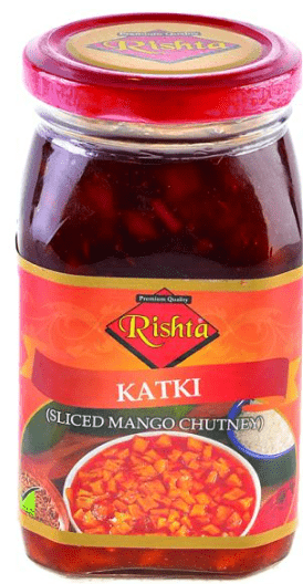 RISHTA KATKI SLICED MANGO CHUTNEY - 450G - RISHTA