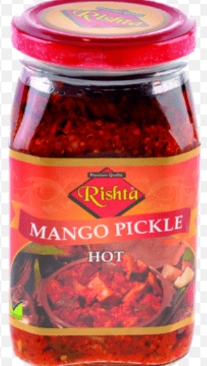 RISHTA MANGO PICKLE HOT - 400G - RISHTA