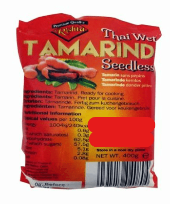 RISHTA THAI WET TAMARIND SEEDLESS - 400G - RISHTA