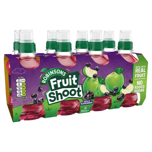 ROBINSONS F/SHOOT APPLE & BLACKCURRENT 8PK - 200ML - ROBINSON