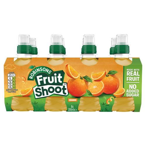 ROBINSONS F/SHOOT ORANGE NAS 8PK - 200ML - ROBINSON