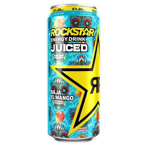 ROCKSTAR BAJA MANGO - 500ML - ROCKSTAR