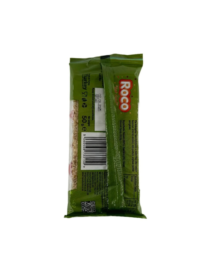 ROCO SESAME BAR w HAZELNUT - 50G - ROCO