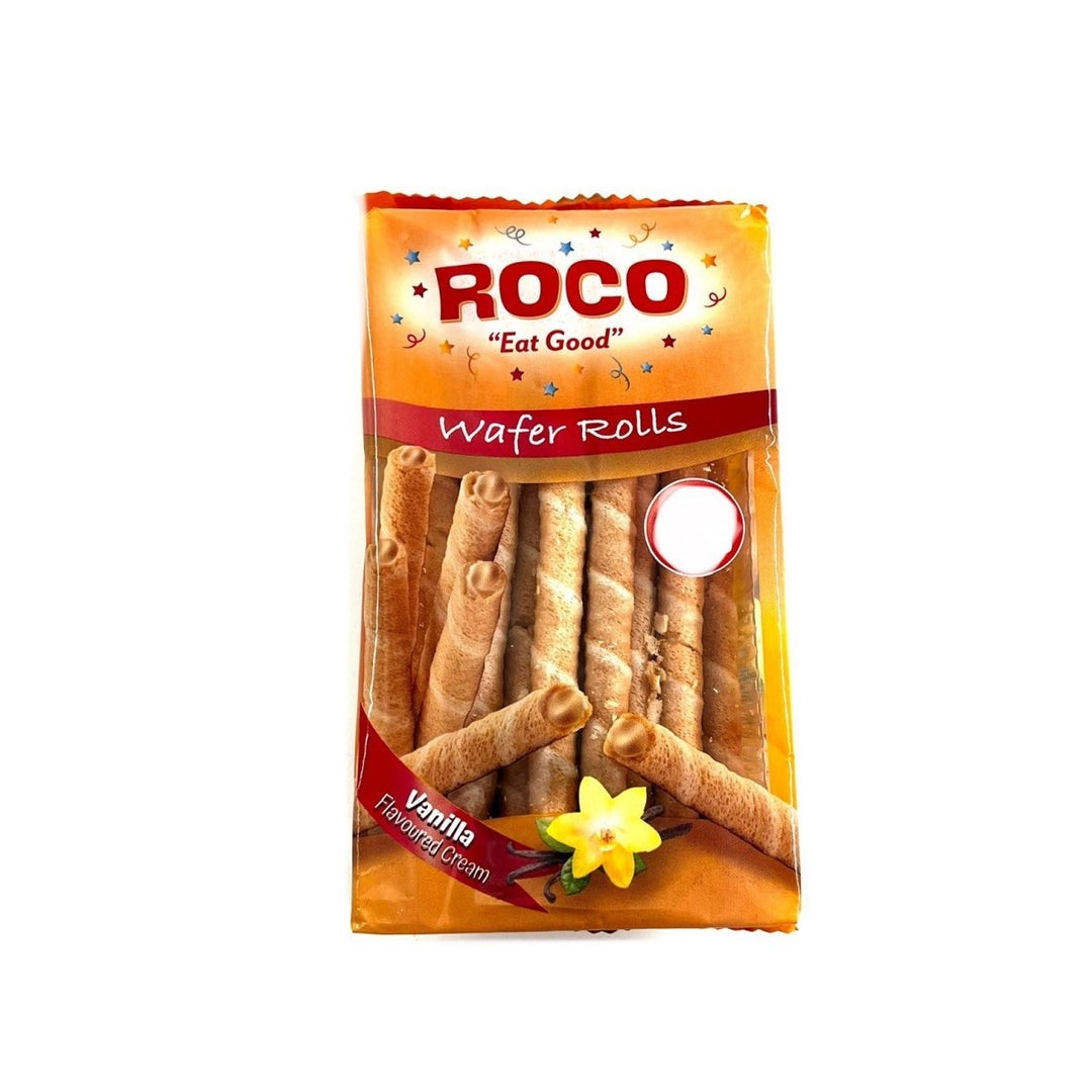 ROCO WAFER ROLLS VANILLA - 230G - ROCO