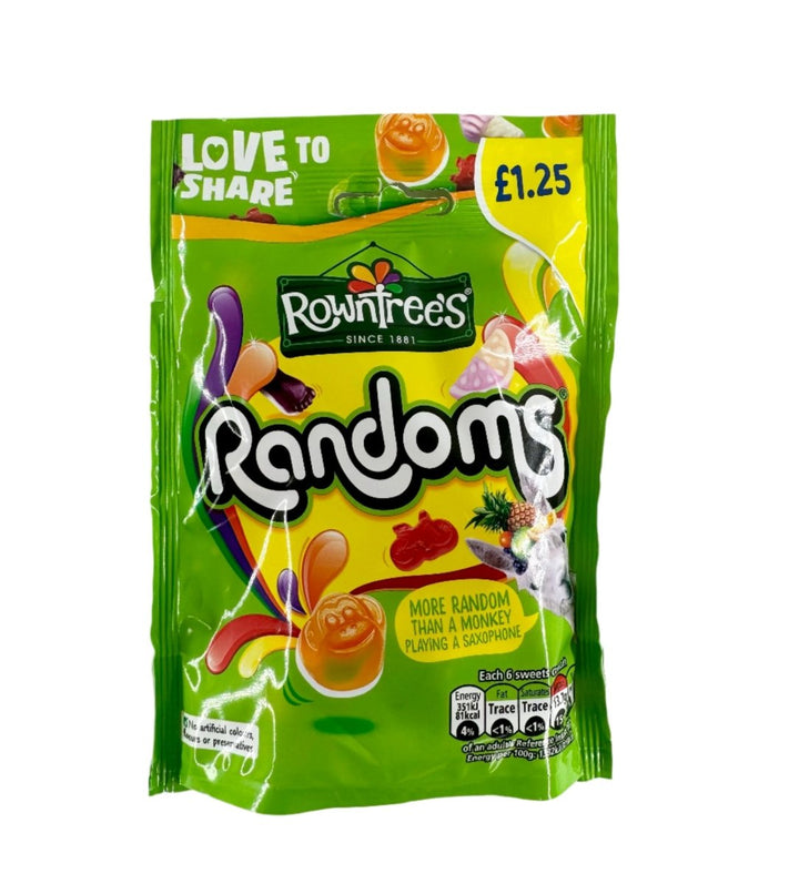 ROWNTREE RANDOM POUCH - 120G - ROWNTREE