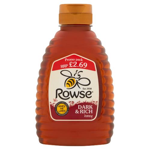 ROWSE DARK & RICH HONEY - 340G - ROWSE