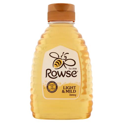 ROWSE LIGHT/MILD HONEY SQUEEZY - 340G - ROWSE