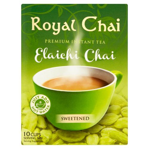 ROYAL CHAI PREMIUM INSTANT TEA ELAICHI CHAI - 220G - ROYAL CHAI