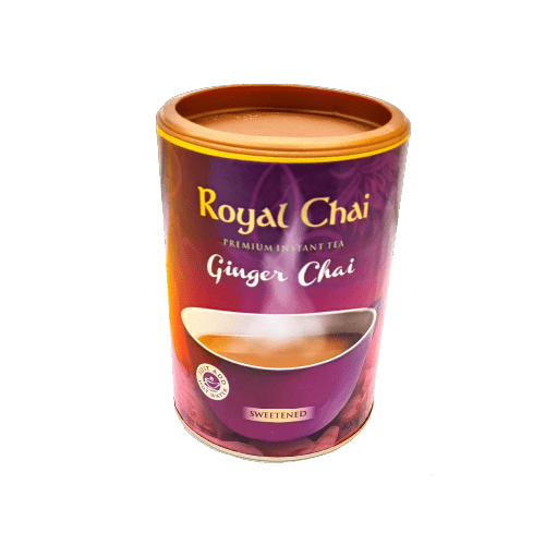 ROYAL CHAI PREMIUM INSTANT TEA GINGER CHAI - 400G - ROYAL CHAI