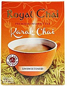 ROYAL CHAI PREMIUM INSTANT TEA KARAK CHAI(UNSWEETEND) - 140G - ROYAL CHAI