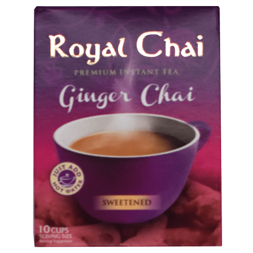 ROYAL CHAI SWEETENED GINGER TEA - 220G - ROYAL CHAI