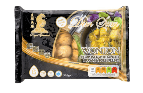 ROYAL GOURMET PRAWN WONTON (PRAWN & PORK FILLING) - 320G - ROYAL GOURMET