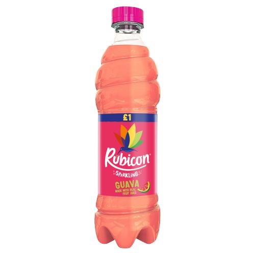 RUBICON SPARKLING GUAVA JUICE DRINK - 500ML - RUBICON