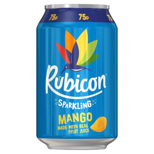 RUBICON SPARKLING MANGO - 330ML - RUBICON