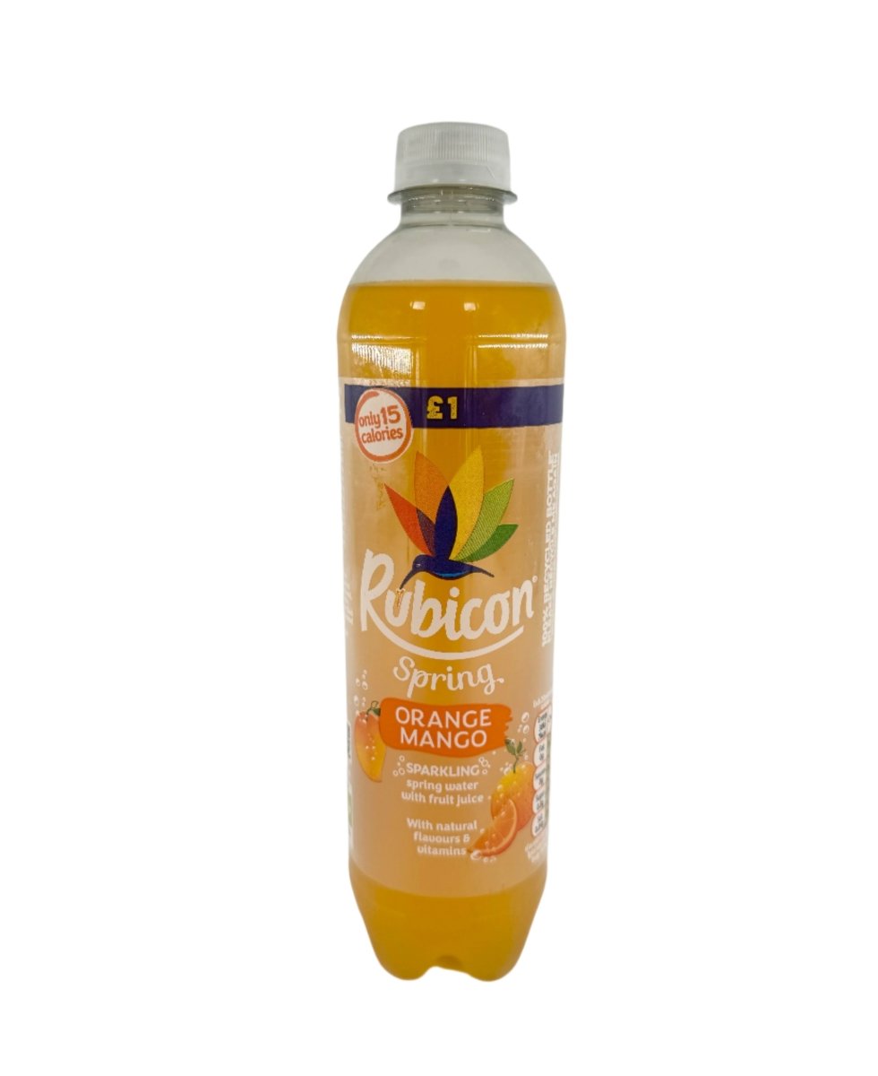 RUBICON SPARKLING ORANGE MANGO - 500ML - RUBICON