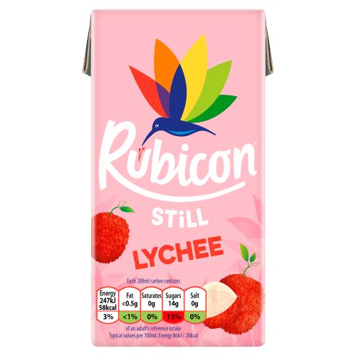 RUBICON STILL LYCHEE - 288ML - RUBICON