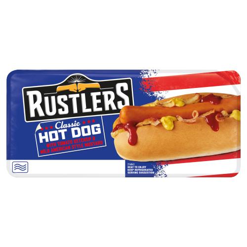 RUSTLERS HOT DOG - 146G - RUSTLERS