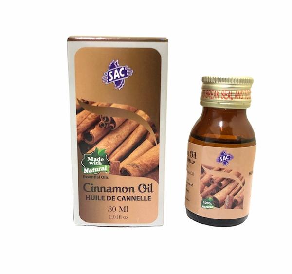 SAC HUILE DE CANNELLE ESSENTIAL OIL - 30ML - SAC