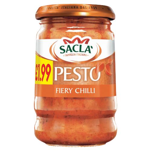 SACLA FIERY CHILL PESTO - 190G - SACLA