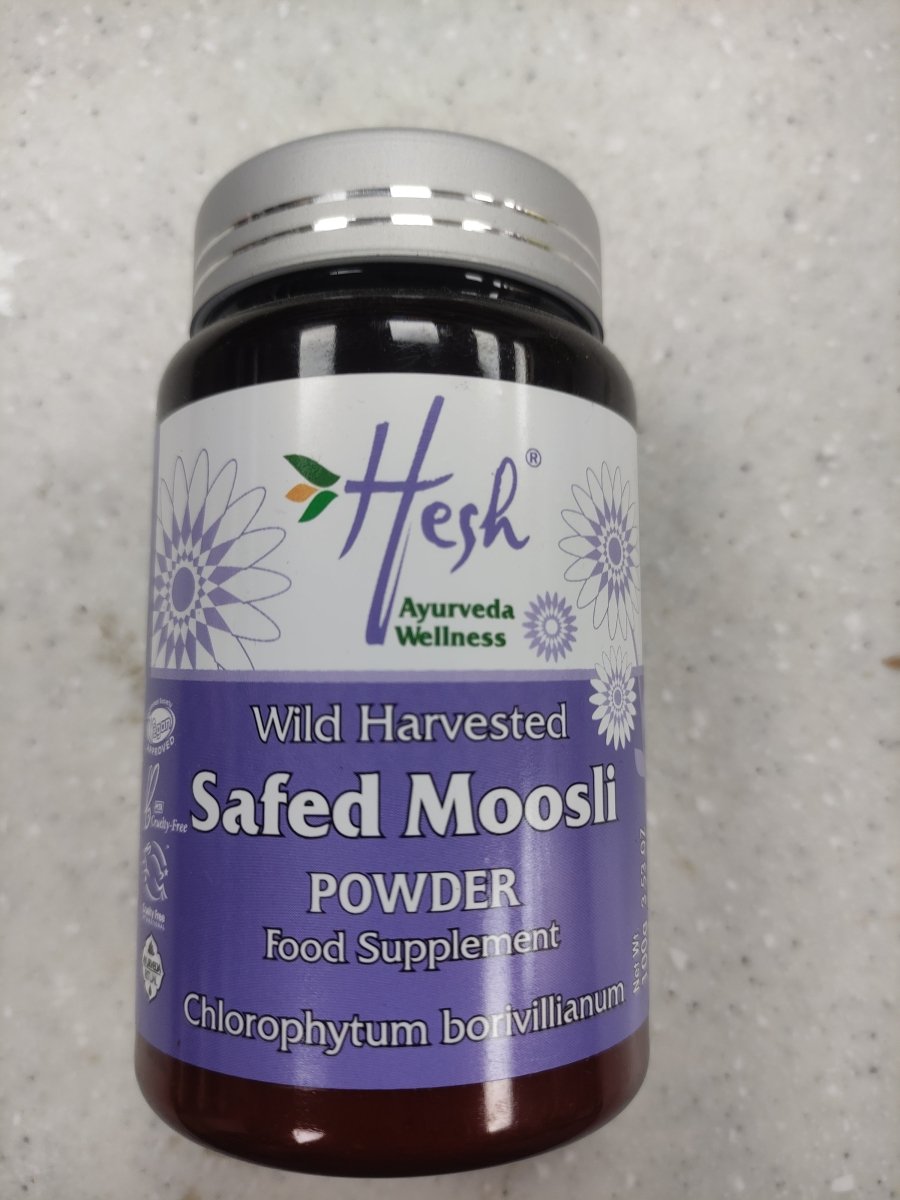 SAFED MOOSLI POWDER - HESH - 100G - FUDCO